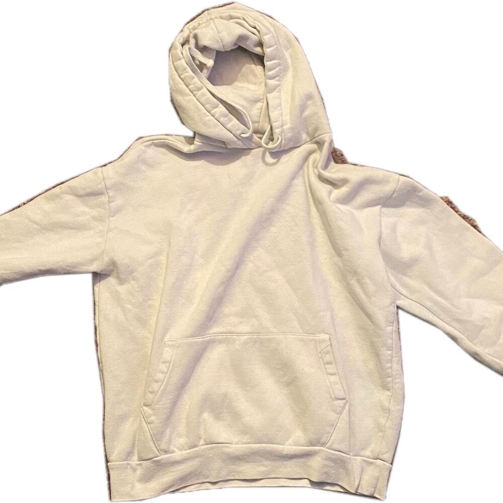 Zine beige hoodie mens medium